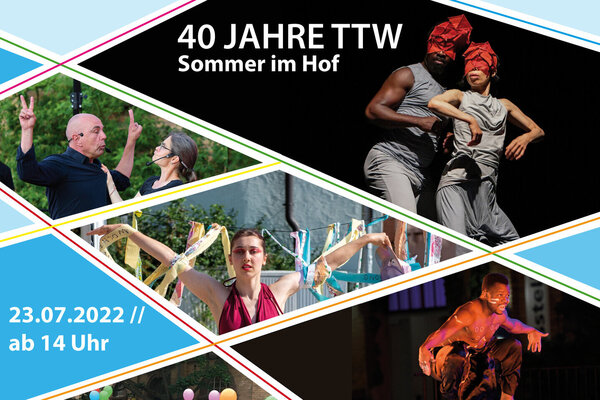 40 Jahre TTW, Jubiläum 2022, Fotos: Yakup Zeyrek, Peter Pöschl, Alix Rambaud, Angelika Beck