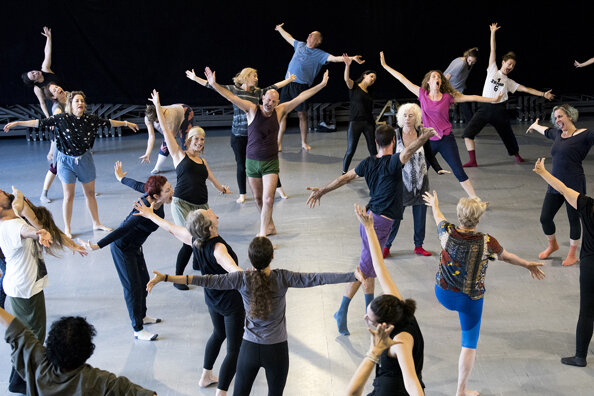 Tanz- und Theaterwerkstatt, Gaga/People classes, Smadar Goshen, Foto: Sharon Derhy